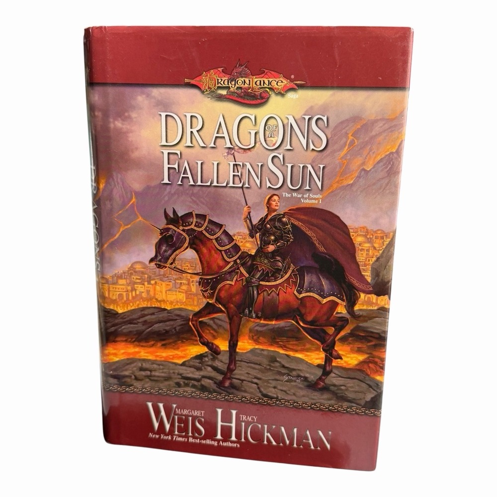 Dragons of a Fallen Sun War Of Souls V 1 Weis/Hickman 2000 Dragonlance HC/DJ D&D